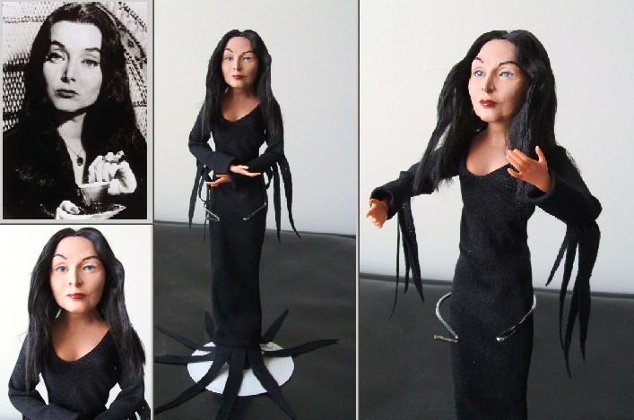 Morticia Addams Doll